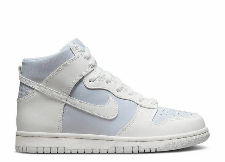 Nike Dunk High White Football Grey (GS) Adjustable Fit Technology Soft foam