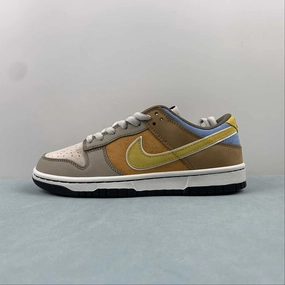 Otomo Katsuhiro x SB Dunk Low Steamboy OST Brown Golden Orange LF0039-018 Contoured Heel Cup Seamless Motion Efficiency