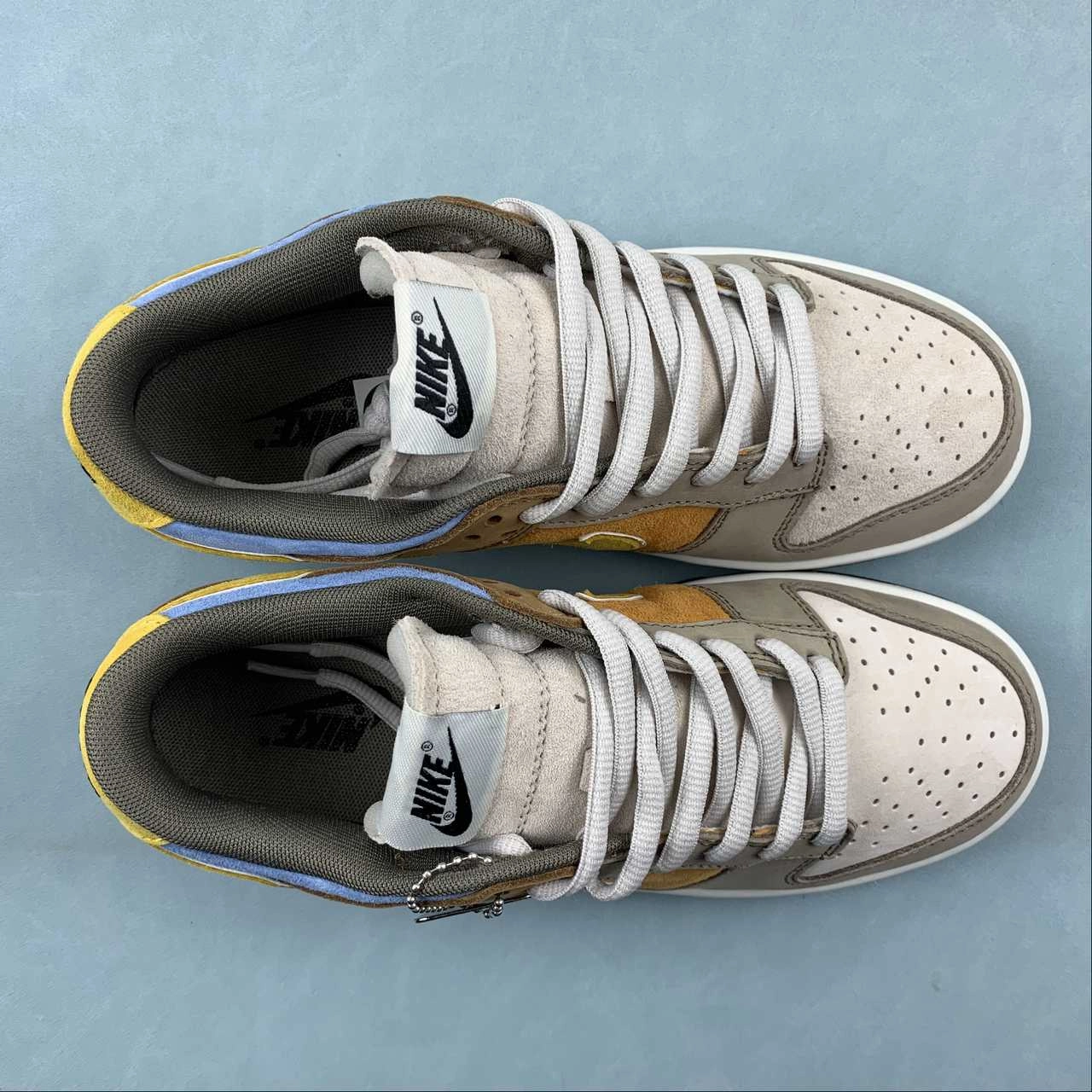 Otomo Katsuhiro x SB Dunk Low Steamboy OST Brown Golden Orange LF0039-018 Stylish Stripes