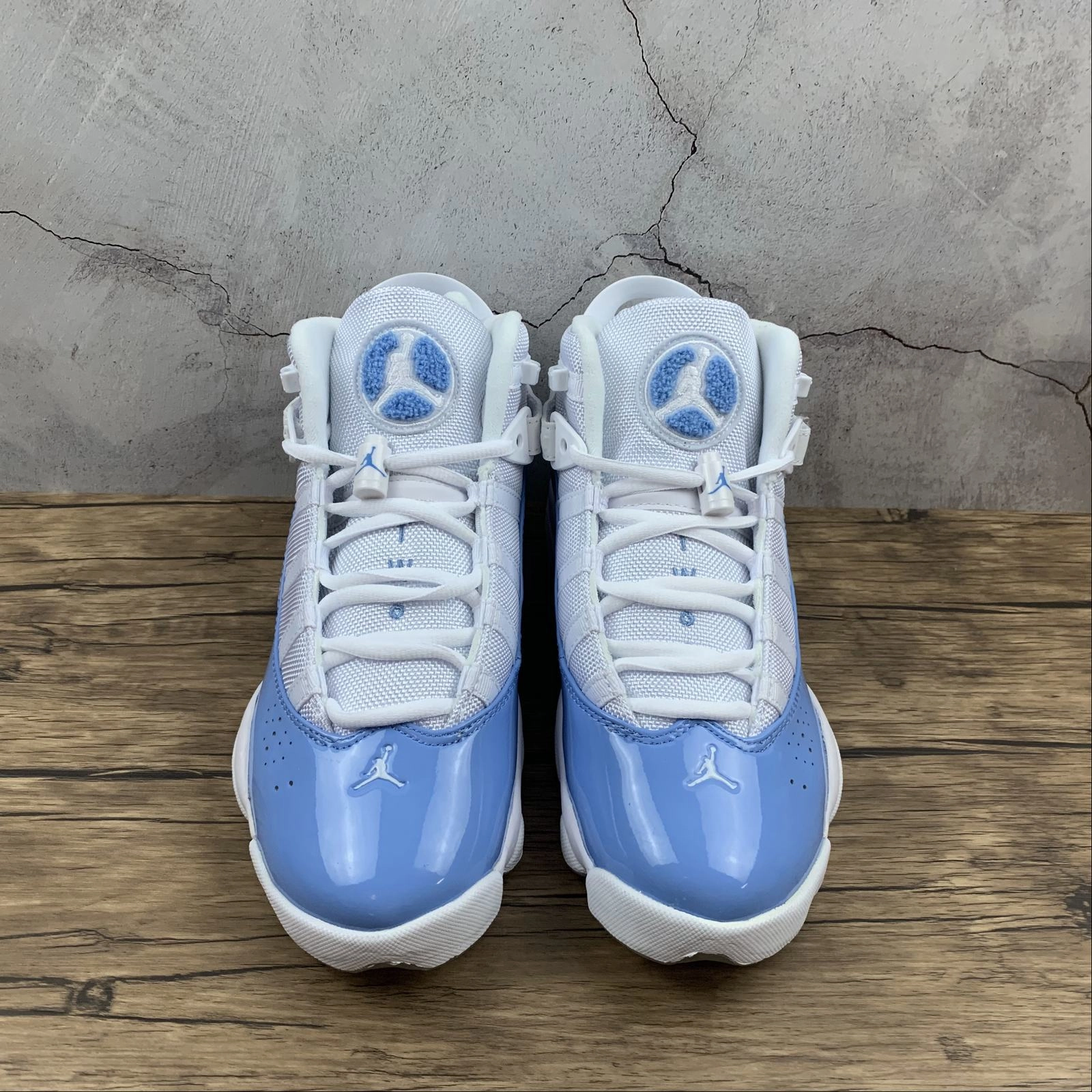 Classic Style Athletic Design Air Jordan 6 Rings White White-Valor Blue-Ice CW7370-100