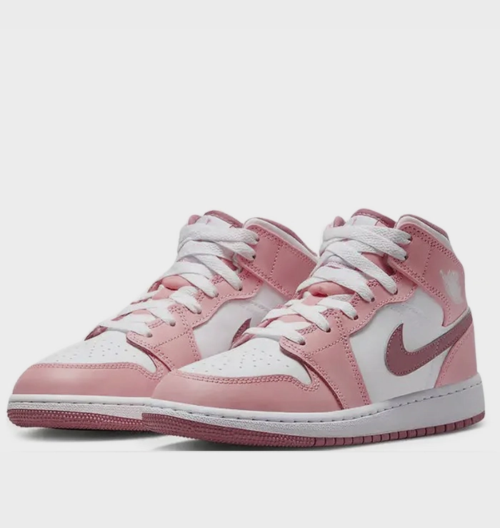 Nike Air Jordan 1 Mid Valentines Day 2023 (GS) Fashionable Style