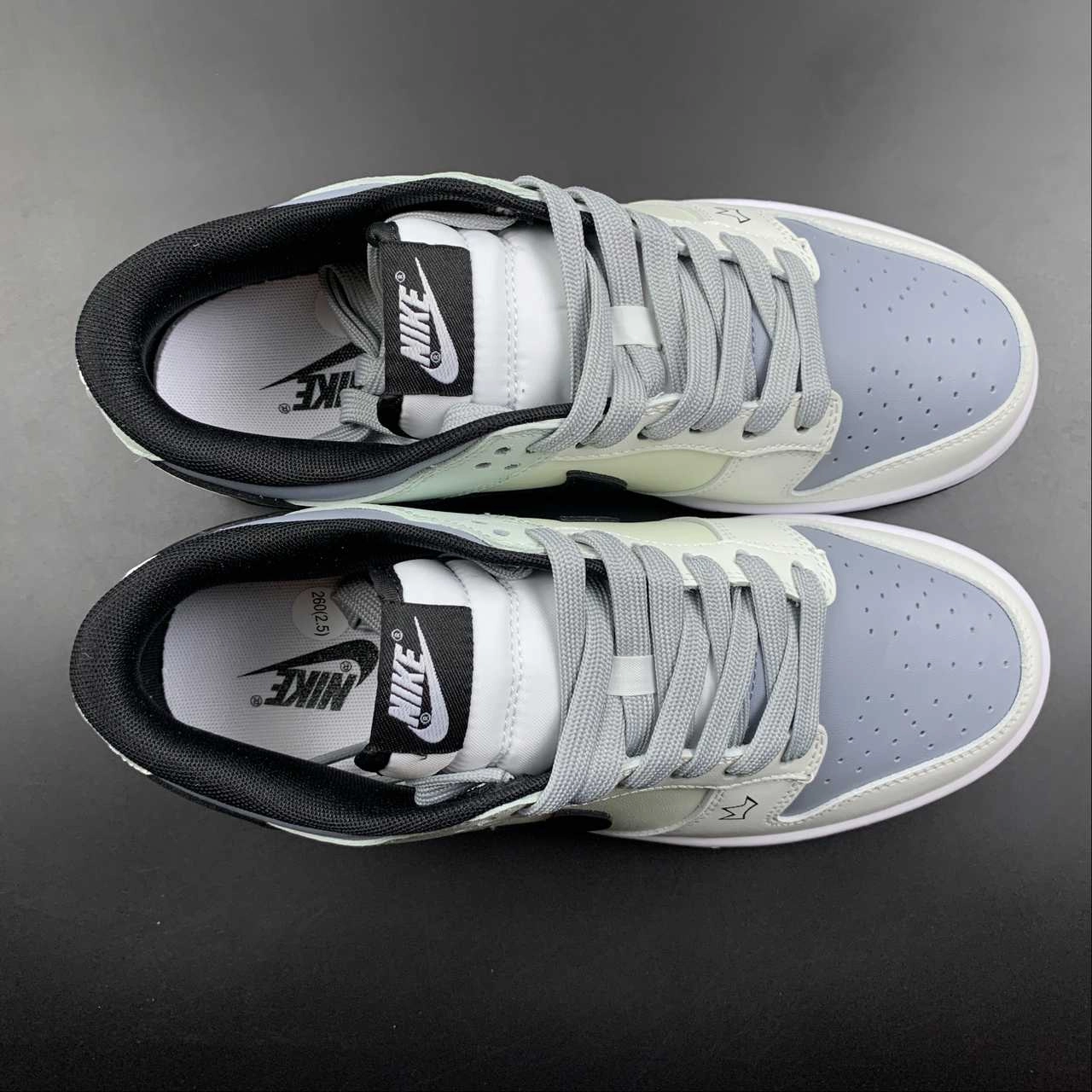SB Dunk Low Light Green Rice Grey Black DD3696-255 Hyper Elastic Foam Long Lasting Support
