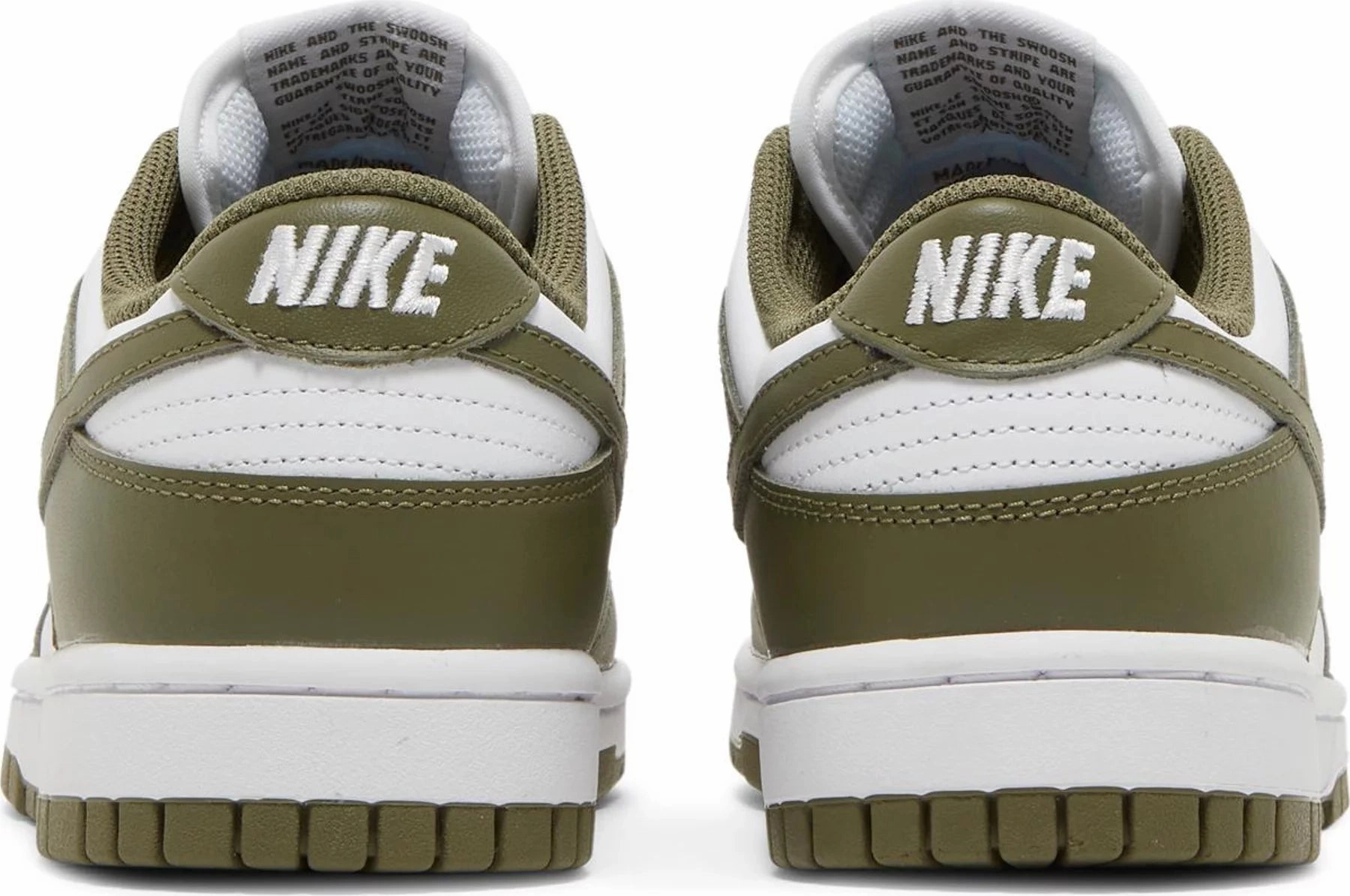 Nike Dunk Low Medium Olive W Energy Return Midsoles Sporty Comfort