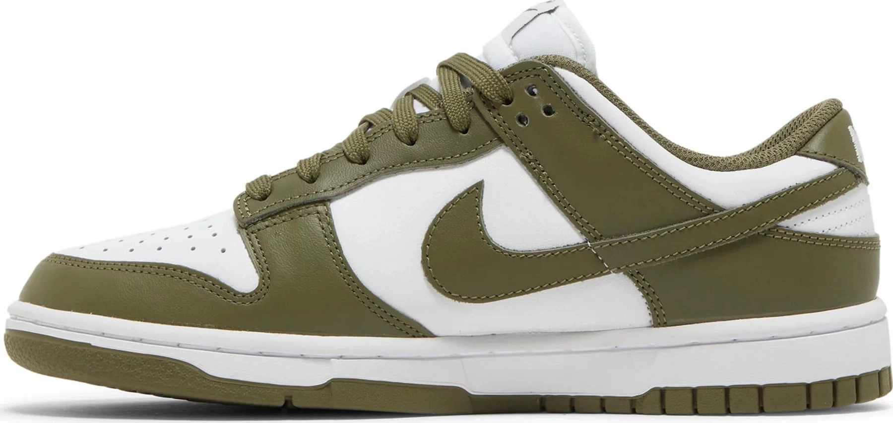 Walking Friendly No-Slip Grip Nike Dunk Low Medium Olive W