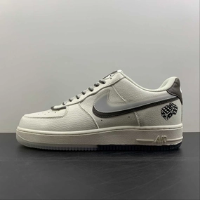 Parent Pace Air Force 1 07 Low Dice God Cream Brown Gray CW1574-801
