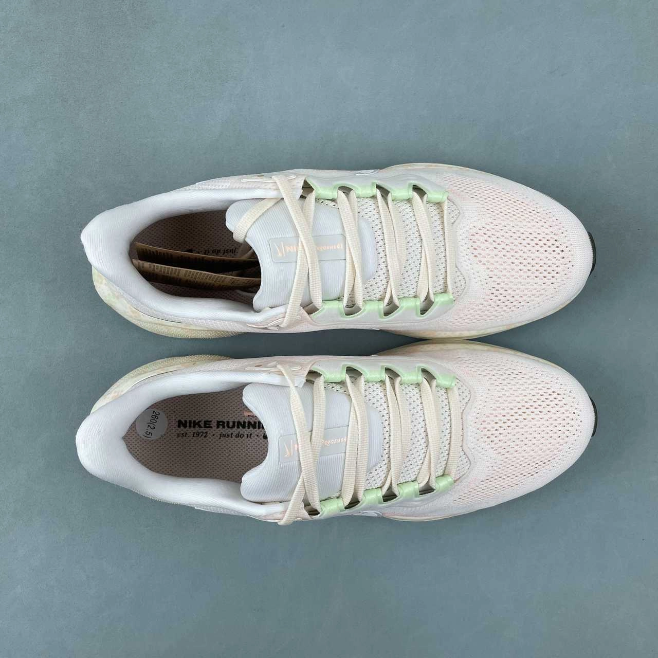 Air Zoom Pegasus 41 FP White Green Pink HM5539-133 City Workout Endurance Mode