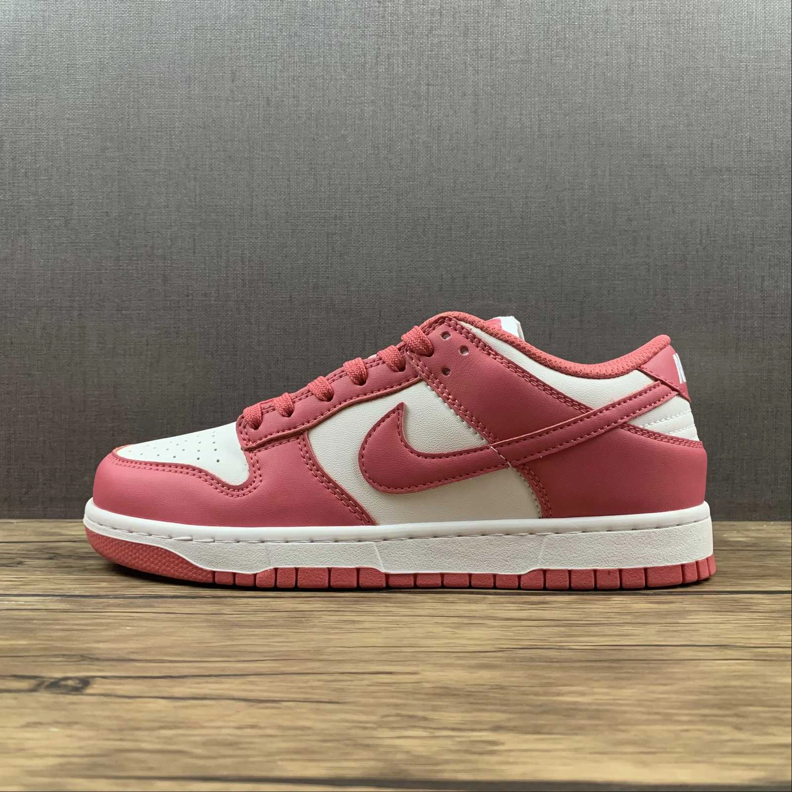 SB Dunk Low Archeo Pink White DD1503-111 Fitness Runner Clean Stitching