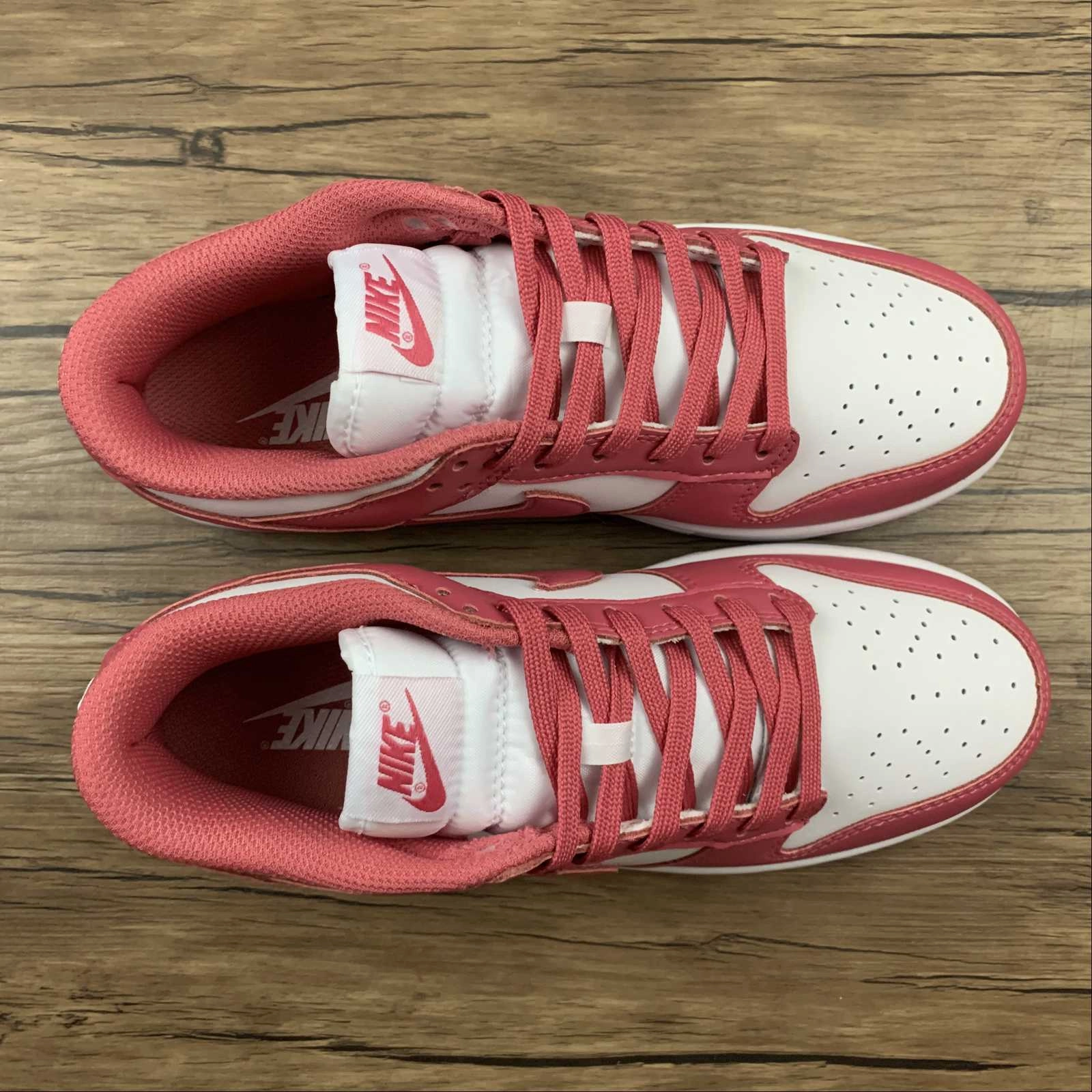 SB Dunk Low Archeo Pink White DD1503-111 Foot Contouring ToeBumper