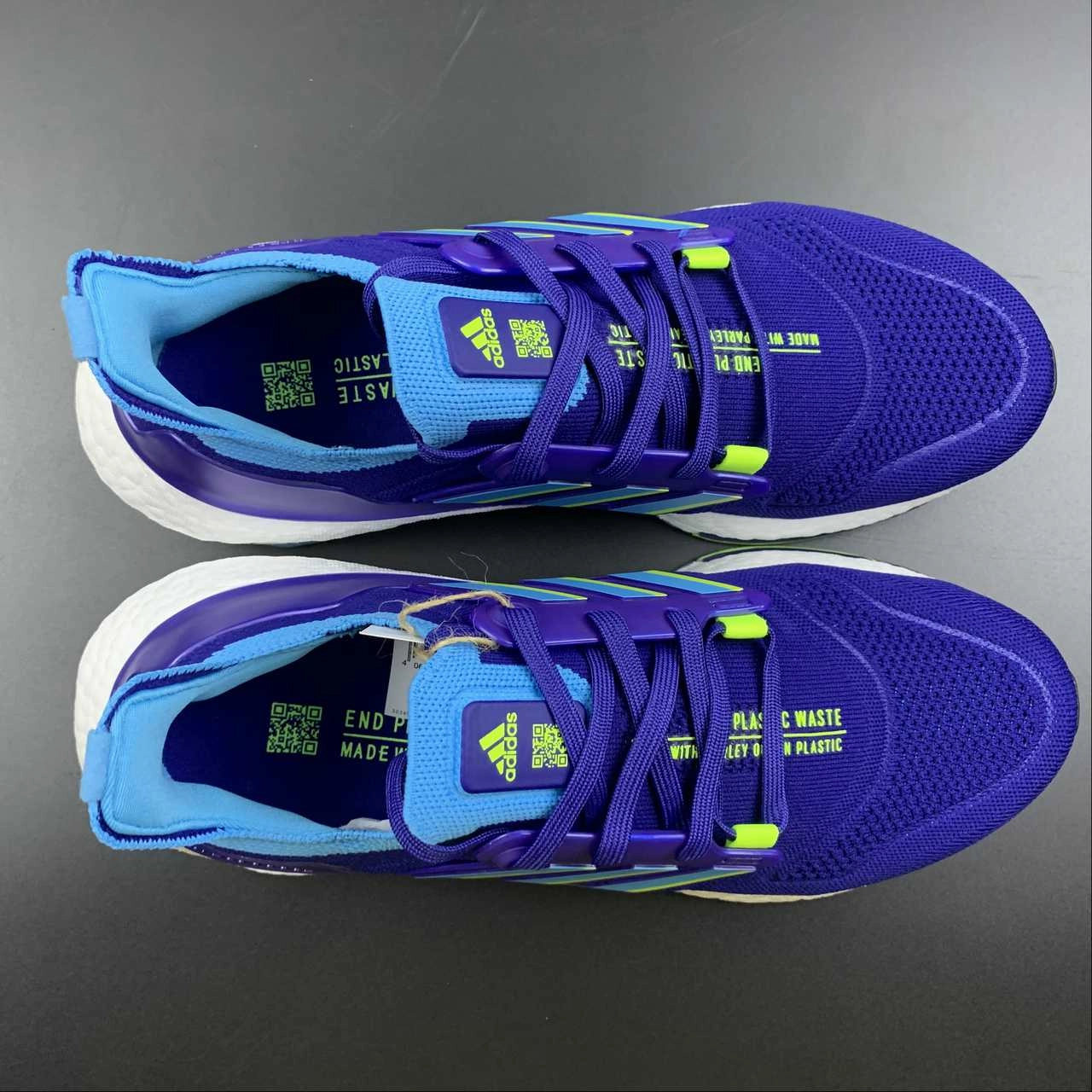 Adidas UltraBoost 22 Legind Skyrus Syello Classic Base Cross Terrain