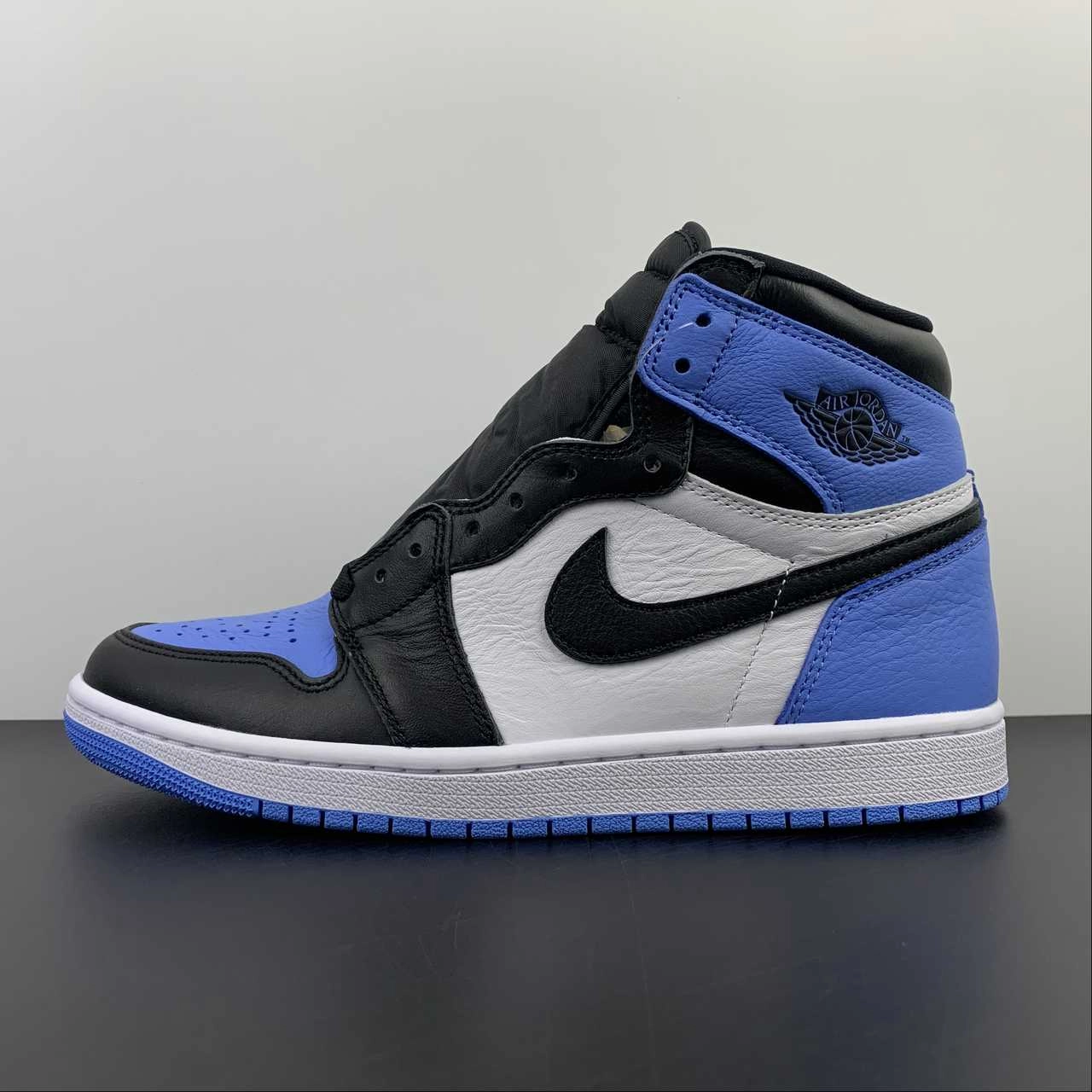 ArchSupport Padded Tongue Construction Air Jordan 1 Retro High OG UNC Toe University Blue White Black DZ5485-400