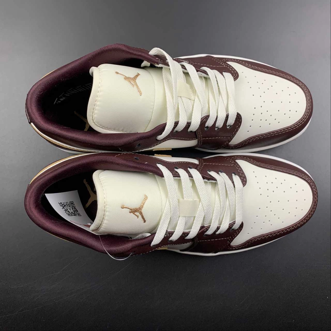 Long Time Wear Air Jordan 1 Low Shadow Brown Sail Brown Kelp DC0774-200