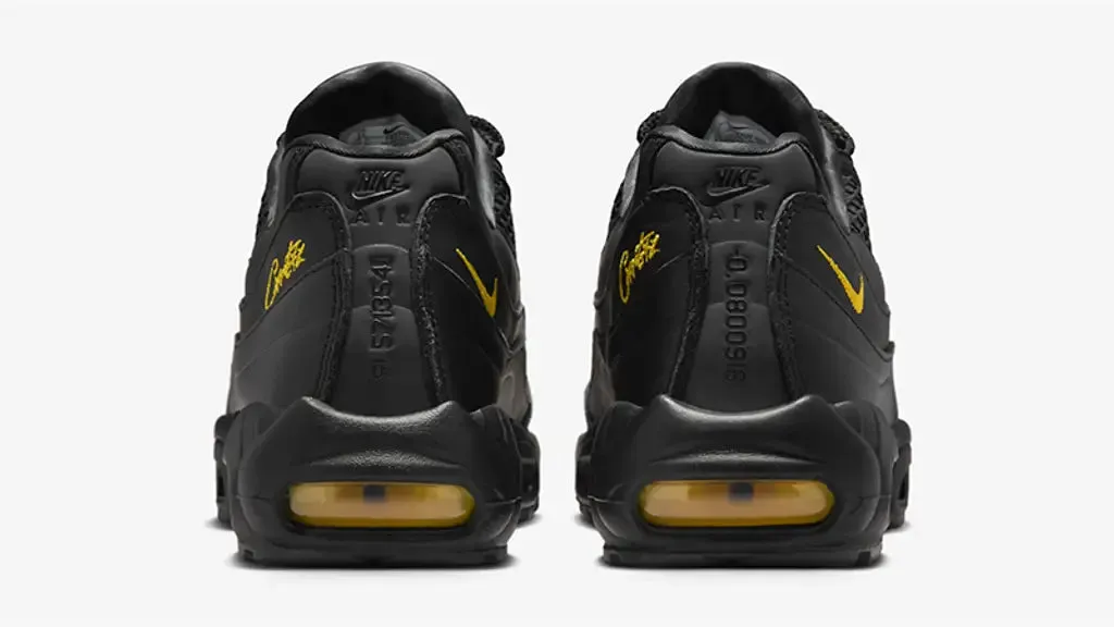 zipper - trimmed - design shoes NIKE AIR MAX 95 CORTEIZ "HONEY BLACK"