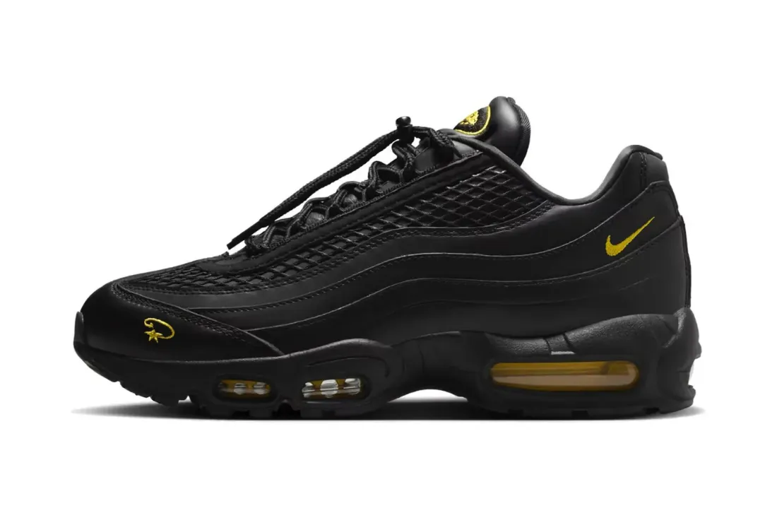 Nike Air Max 95 Corteiz Honey Black pre - made running shoes