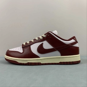 SB Dunk Low PRM Vintage Team Red White Coconut Milk FJ4555-100 Orthopedic Impact Zones Urban Chic