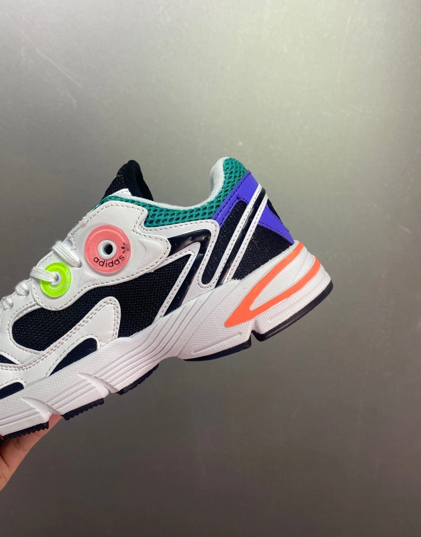 Adidas Astir White Black Acid Red GY1122 recyclable shoes herringbone - design shoes