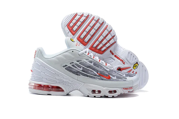 Soft - Touch Air Max Plus 3 White University Red-Black DH4107-100
