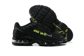 Air Max Plus 3 Black Just do It DJ6877-001 Group - running Comfortable ankle