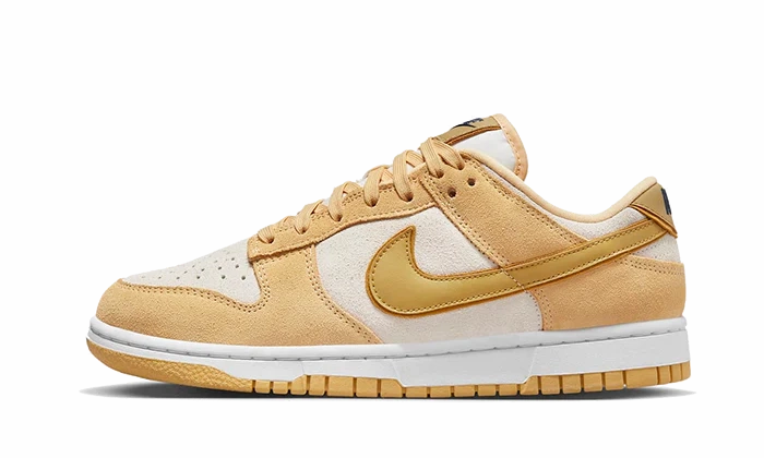 Nike Dunk Low Celestial Gold Suede Urban Eco Friendly Manufacturing