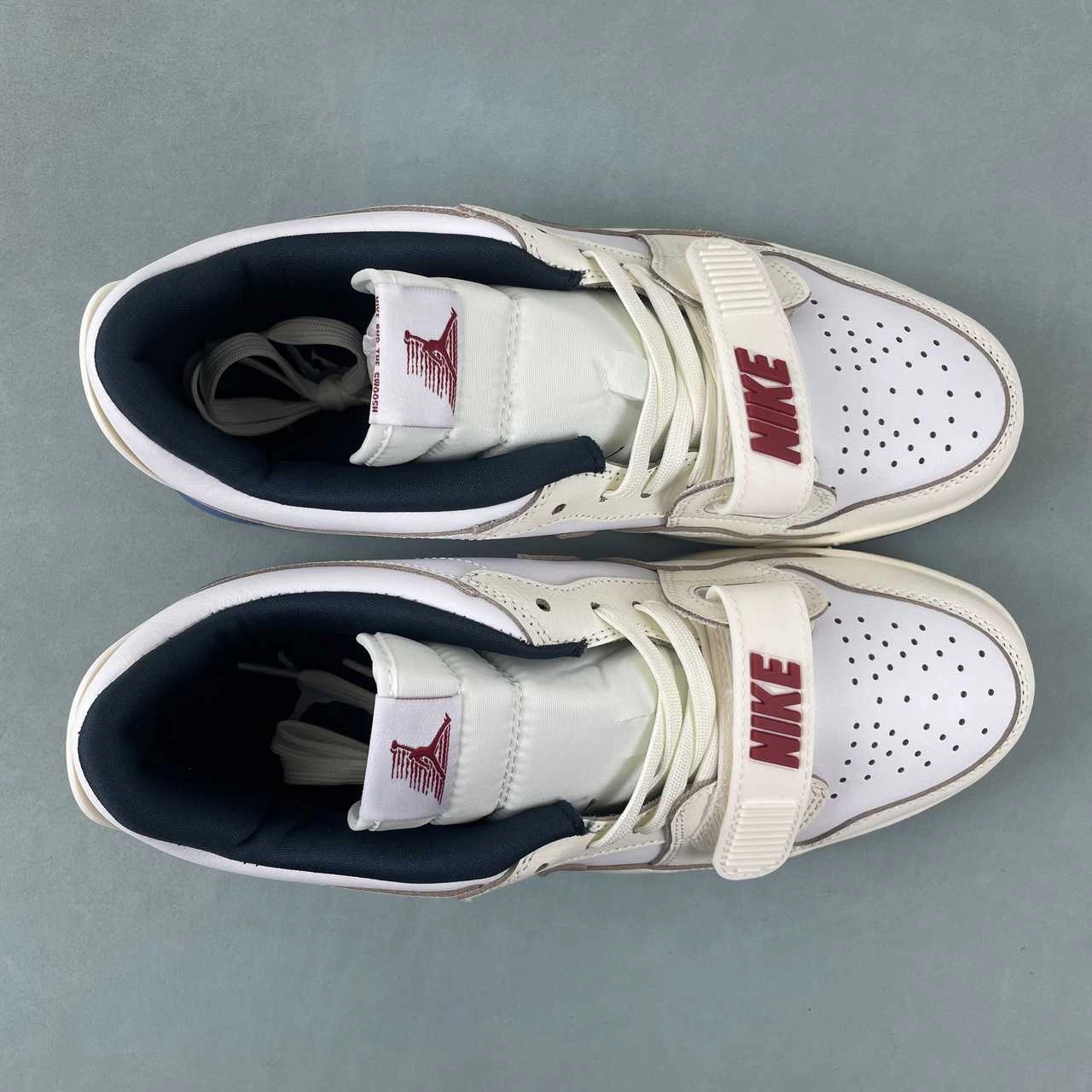 Air Jordan Legacy 312 Low Motion White Blue Red HM3709-141 Vertical Propulsion Sneakers Synthetic Upper