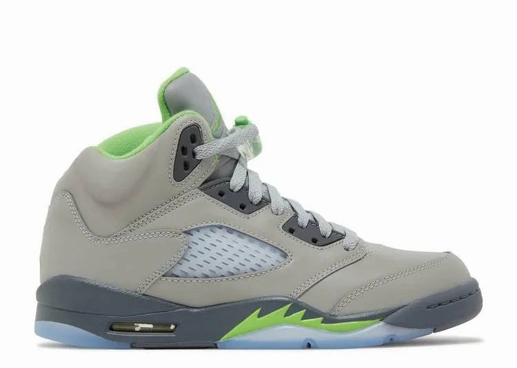 Quick Acceleration Flexible Design Air Jordan 5 Green Bean (GS)