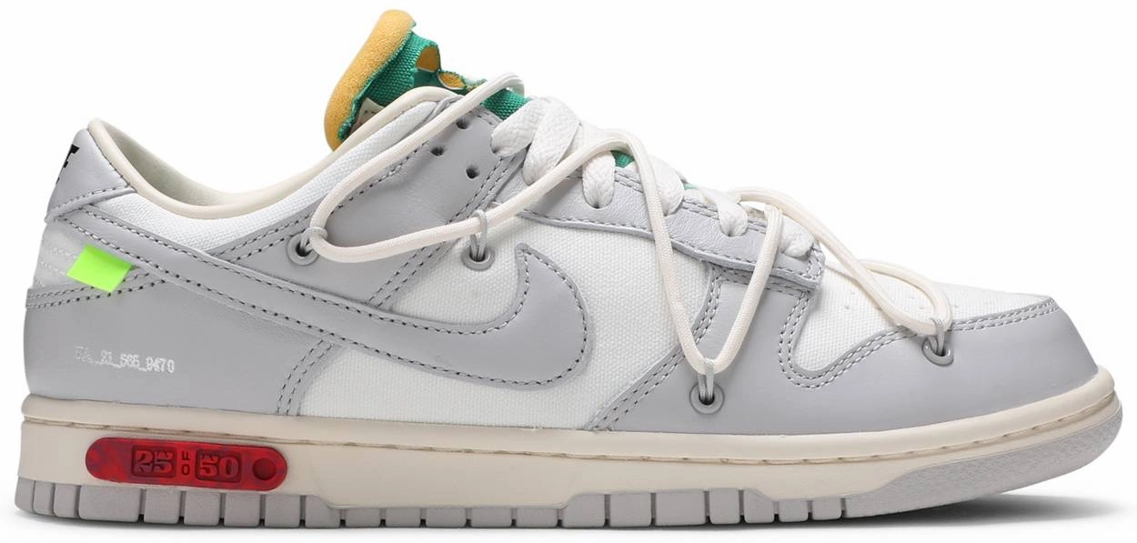 Nike Dunk x Off White Lot 25/50 Non-marking sole foldable
