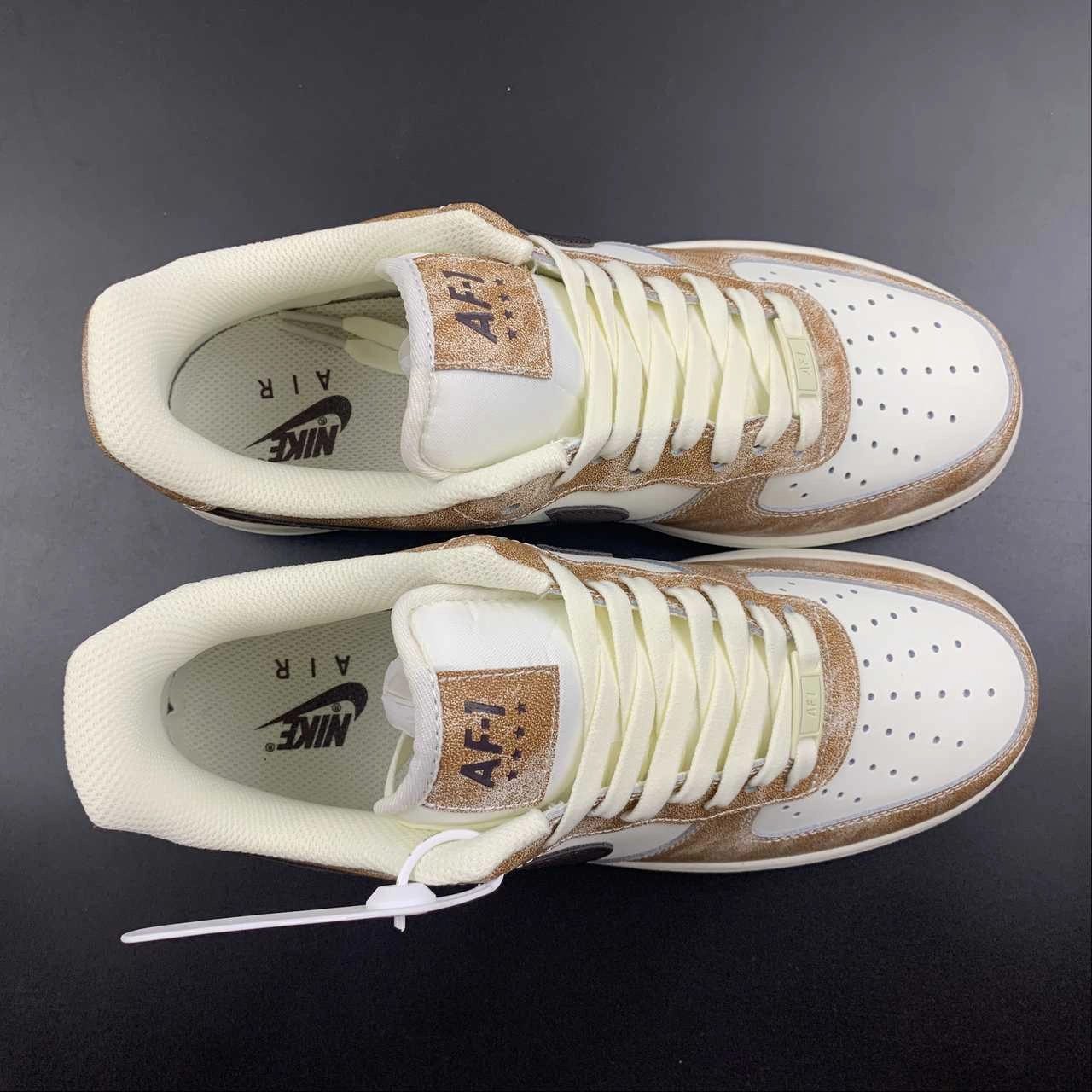 Air Force 1 Low Brown White Black BX5815-536 Everyday Essential Autumn Style