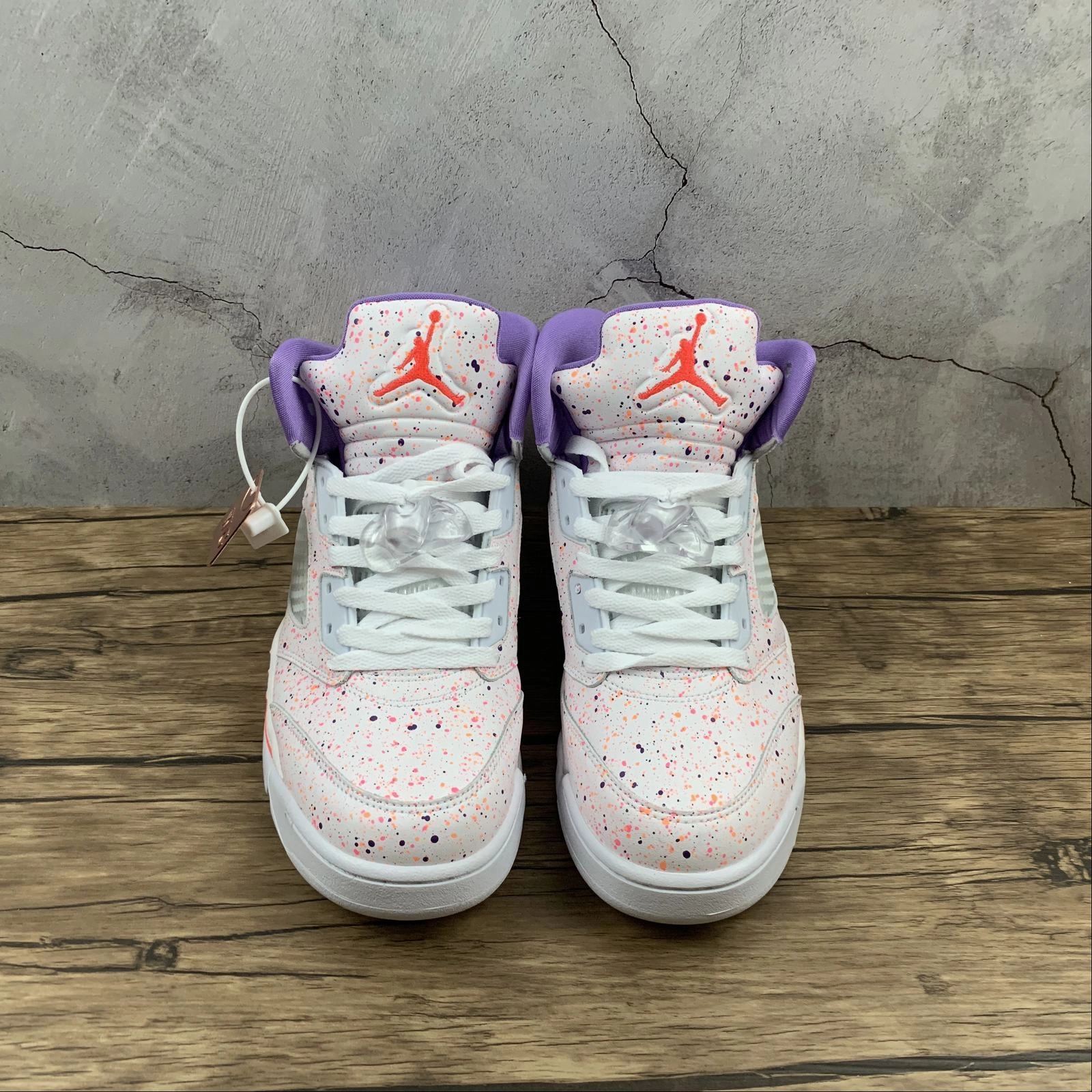 Air Jordan 5 Retro SE GG White-Laser Crimson CT1605-100 Breathability Feature Foam Insole