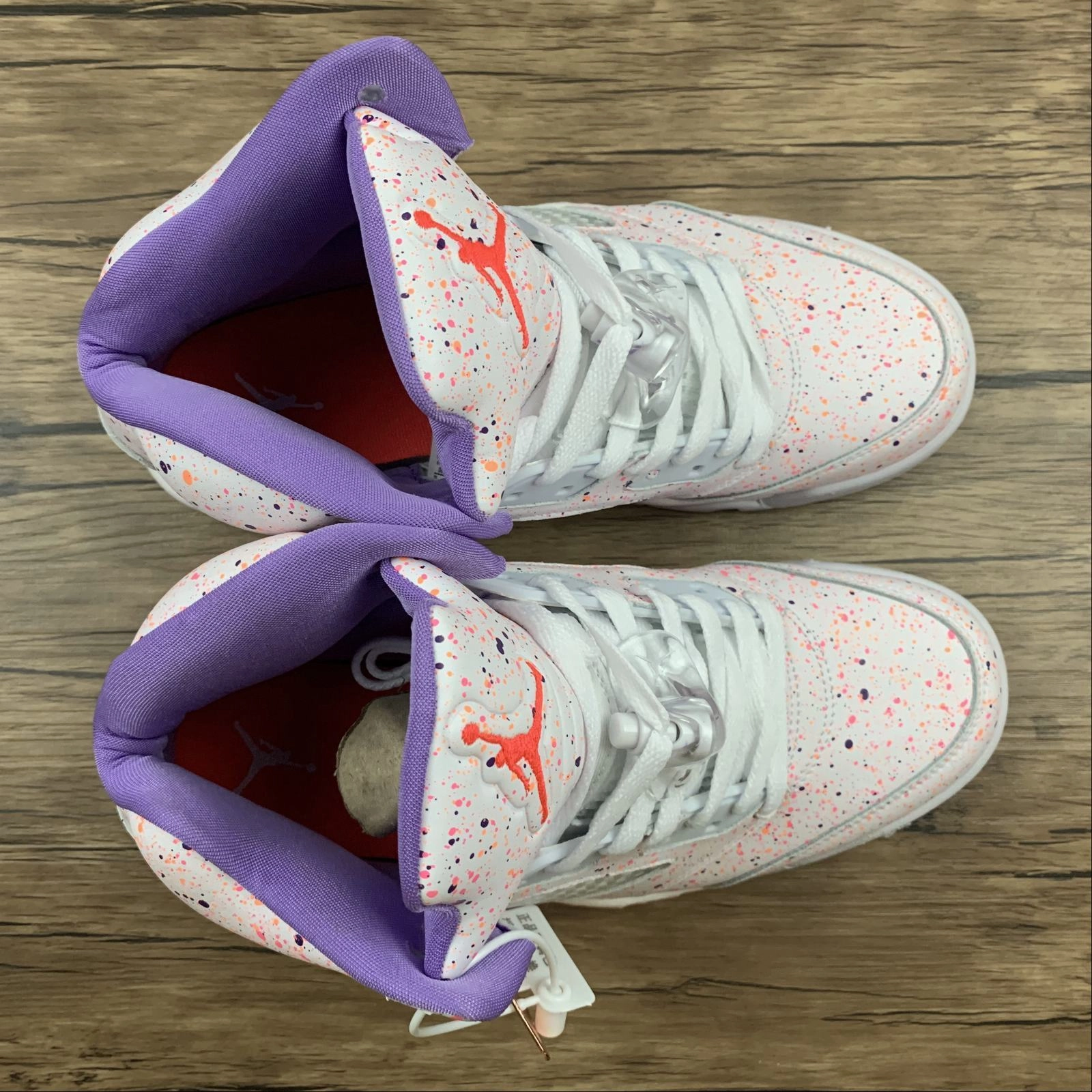 Air Jordan 5 Retro SE GG White-Laser Crimson CT1605-100 Cooling Airflow System