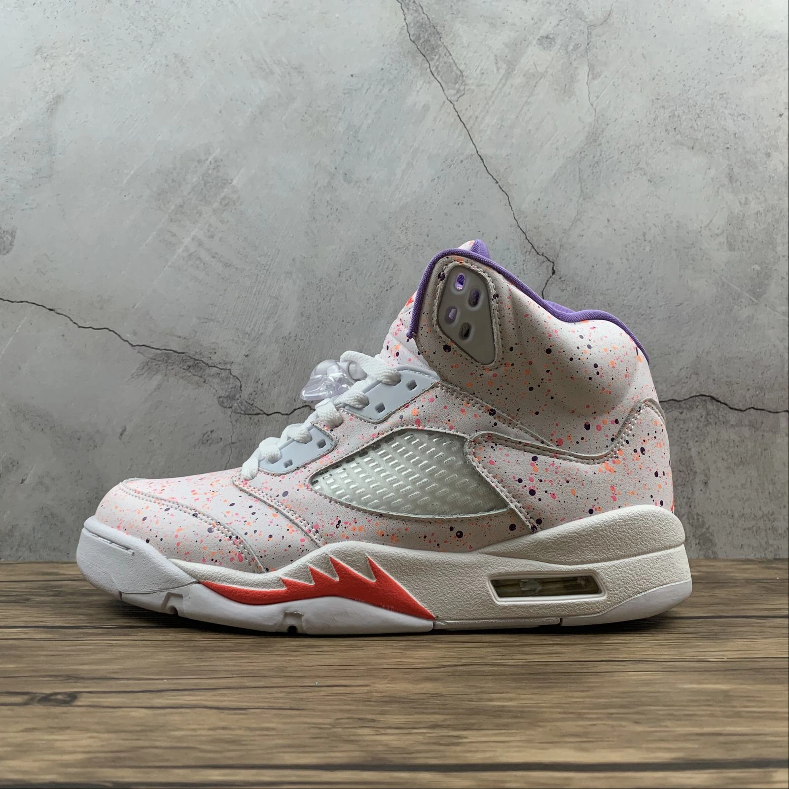 High Energy Return Air Jordan 5 Retro SE GG White-Laser Crimson CT1605-100