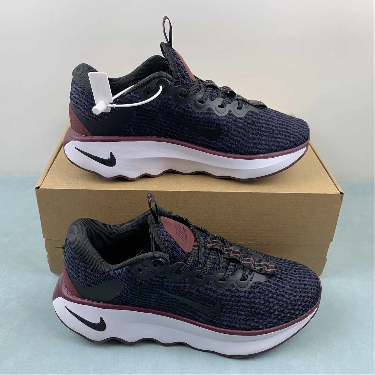 Nike Motiva Dark Purple Red Black White DV1238-004 supreme - running