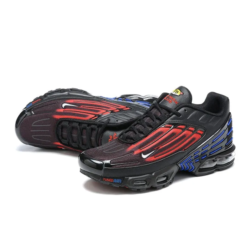 Portable Option Responsive foam Air Max Plus 3 Black Racer Blue University Red White FN7806-001