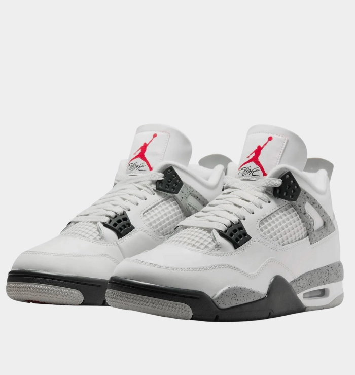 Structured Choice Nike Air Jordan 4 Retro White Cement (2025)
