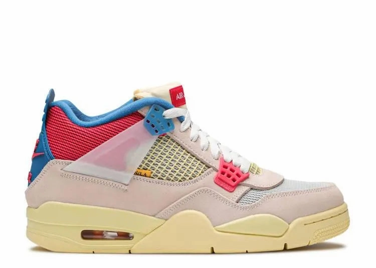 Air Jordan 4 Union Guava Ice Outdoor Play Dynamic Cushioning