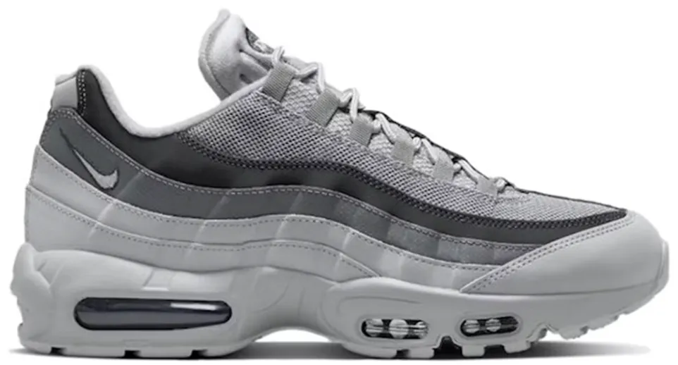 odor - control - feature shoes NIKE AIR MAX 95 LIGHT SMOKE GREY (GS)