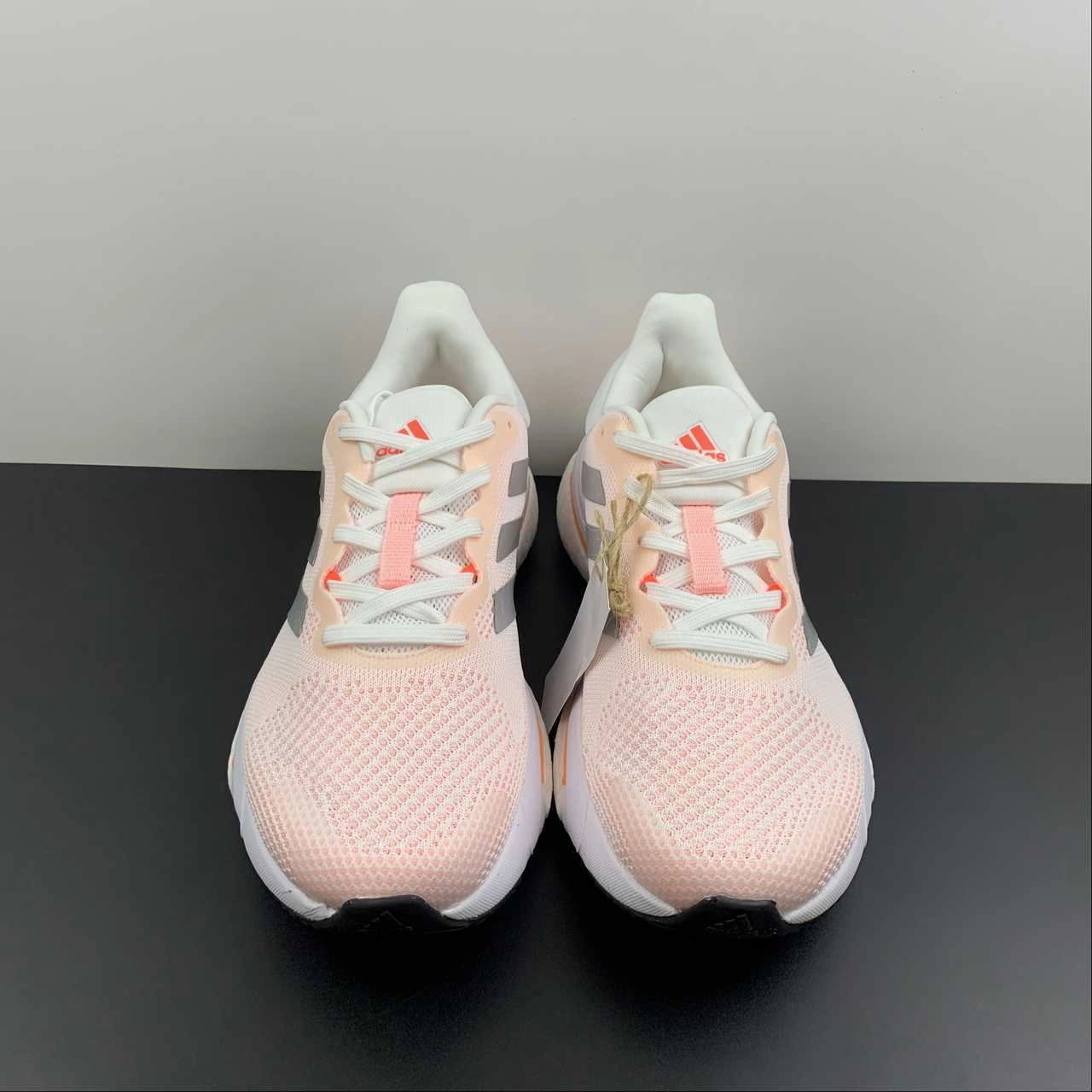 high - top footwear Adaptable to different terrains Adidas Solar Glide 5 Light Pink Grey GX5496