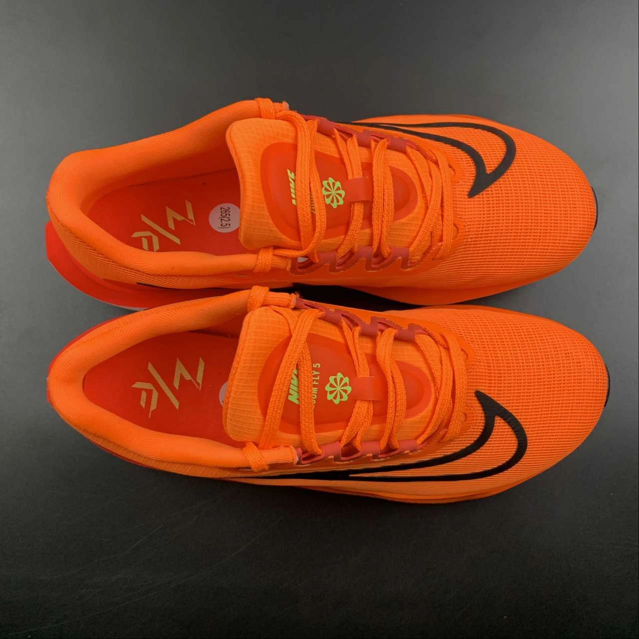 Zoom Fly 5 Total Bright Orange Crimson White Black DM8968-800 All ages