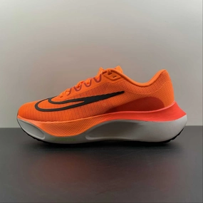 Zoom Fly 5 Total Bright Orange Crimson White Black DM8968-800 Posture Form Intense Workout