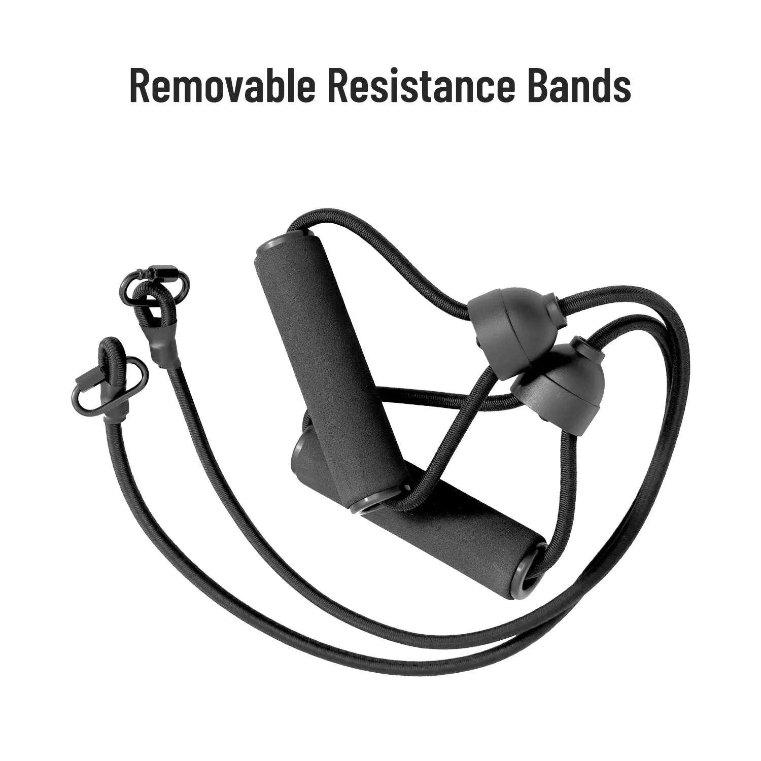 TRAKK Fitness Mini Stepper Stair Stepper Exercise Equipment w/ Resistance Bands