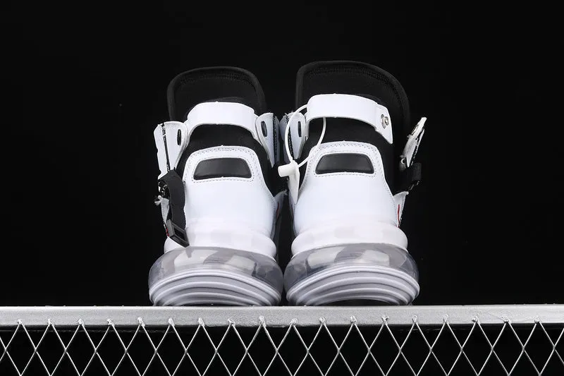 jogging in park patterned - design shoes Air Max 720 Saturn White Red AO2110-100