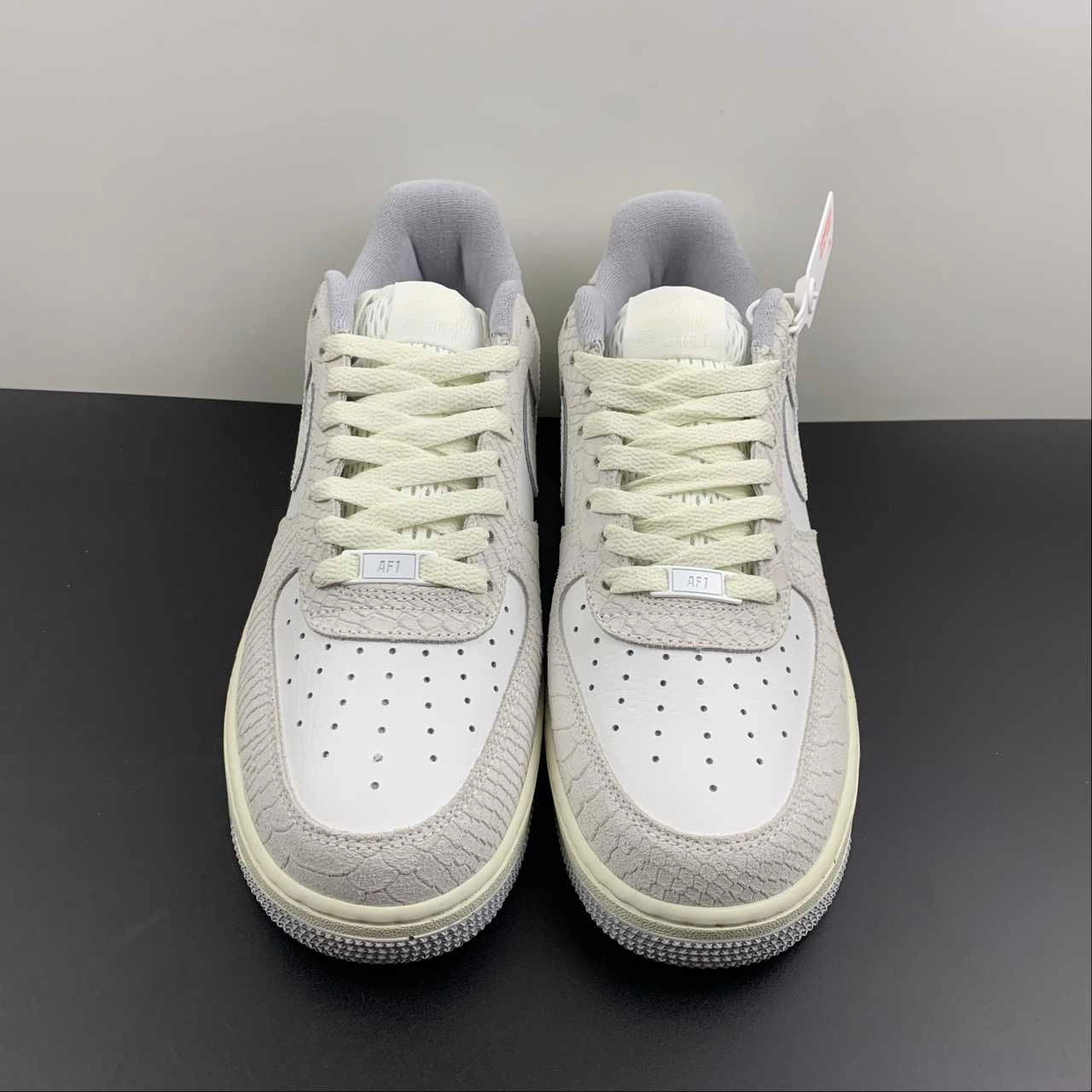 Air Force 1 07 Low Summit White Sail Wolf Grey DX2678-100 Cloud Fit