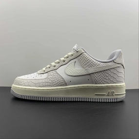 Air Force 1 07 Low Summit White Sail Wolf Grey DX2678-100 easy move Balance Step