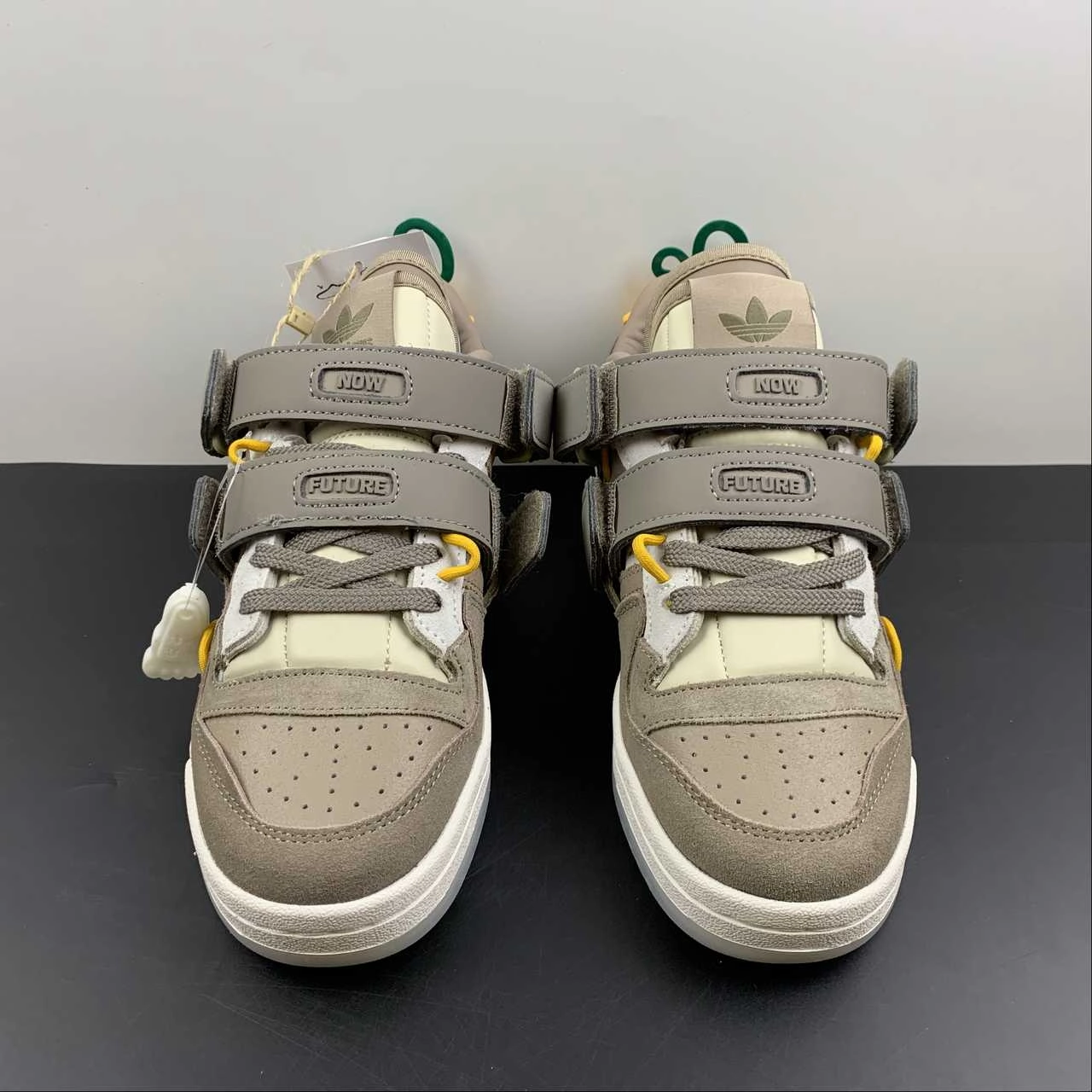 Adidas Forum 84 Low x FiSN Dark Brown Lace Up Style