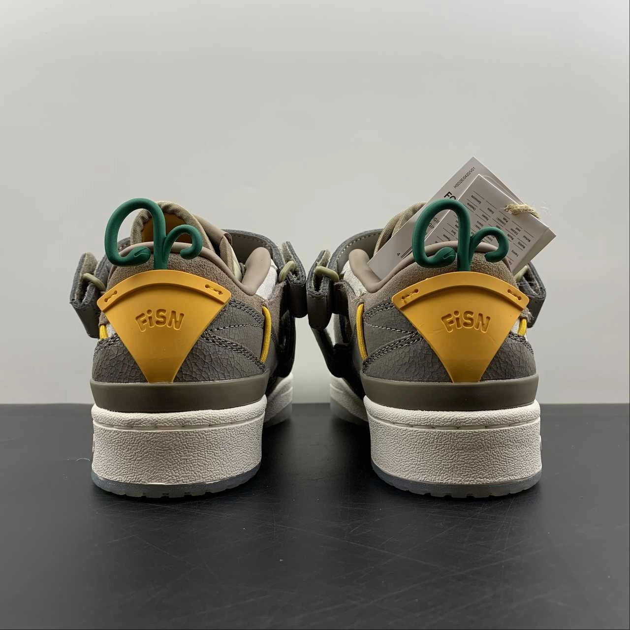 Adidas Forum 84 Low x FiSN Dark Brown warm weather