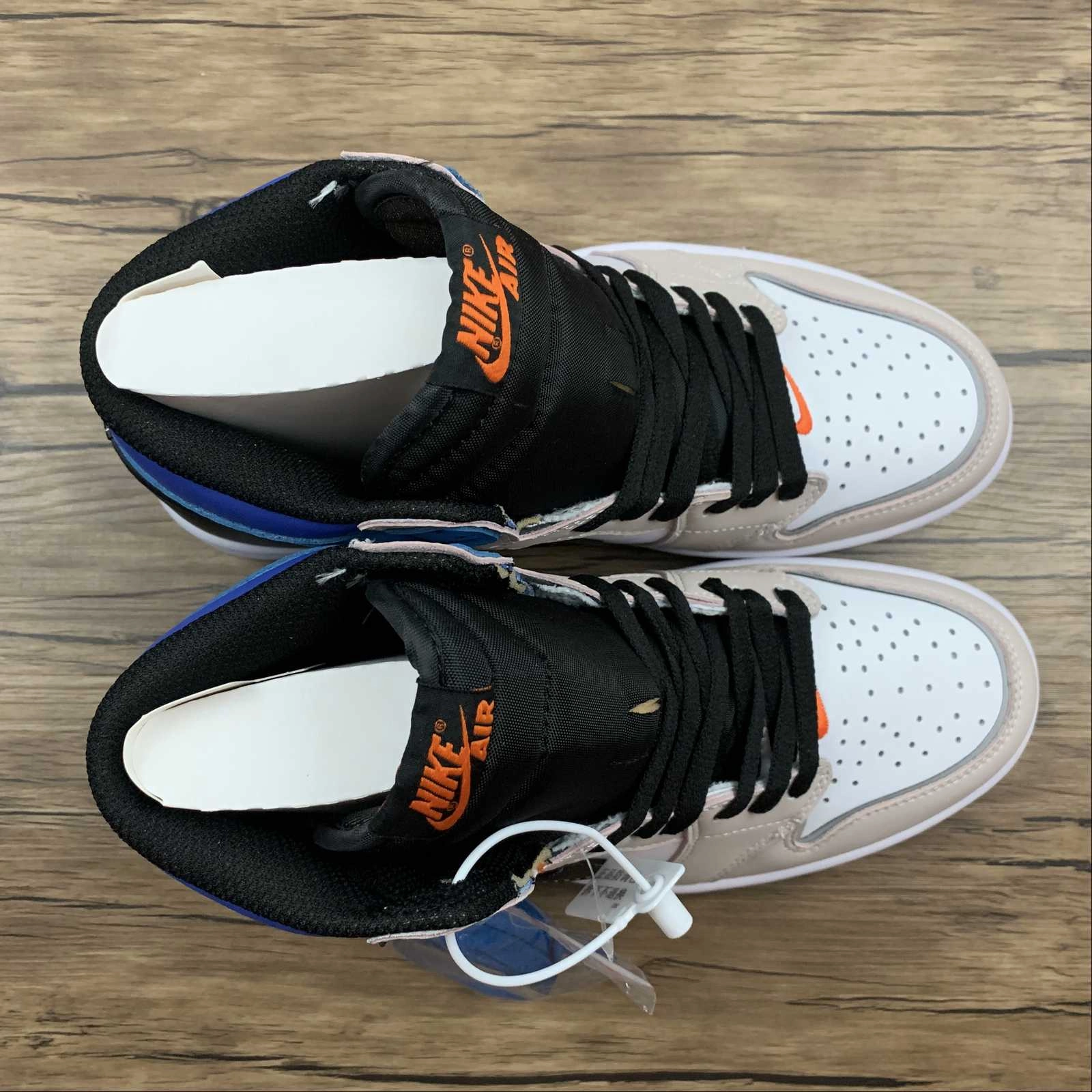 Ready Anywhere Air Jordan 1 Retro High OG White Black Orange (2021) DC6515-100