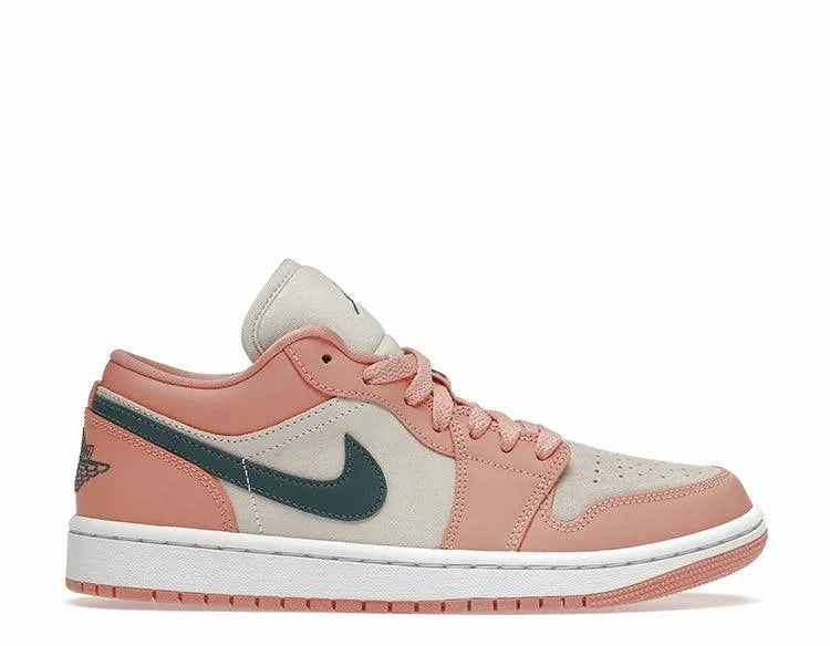 Air Jordan 1 Low Light Pink (W) Lace Up Free Move