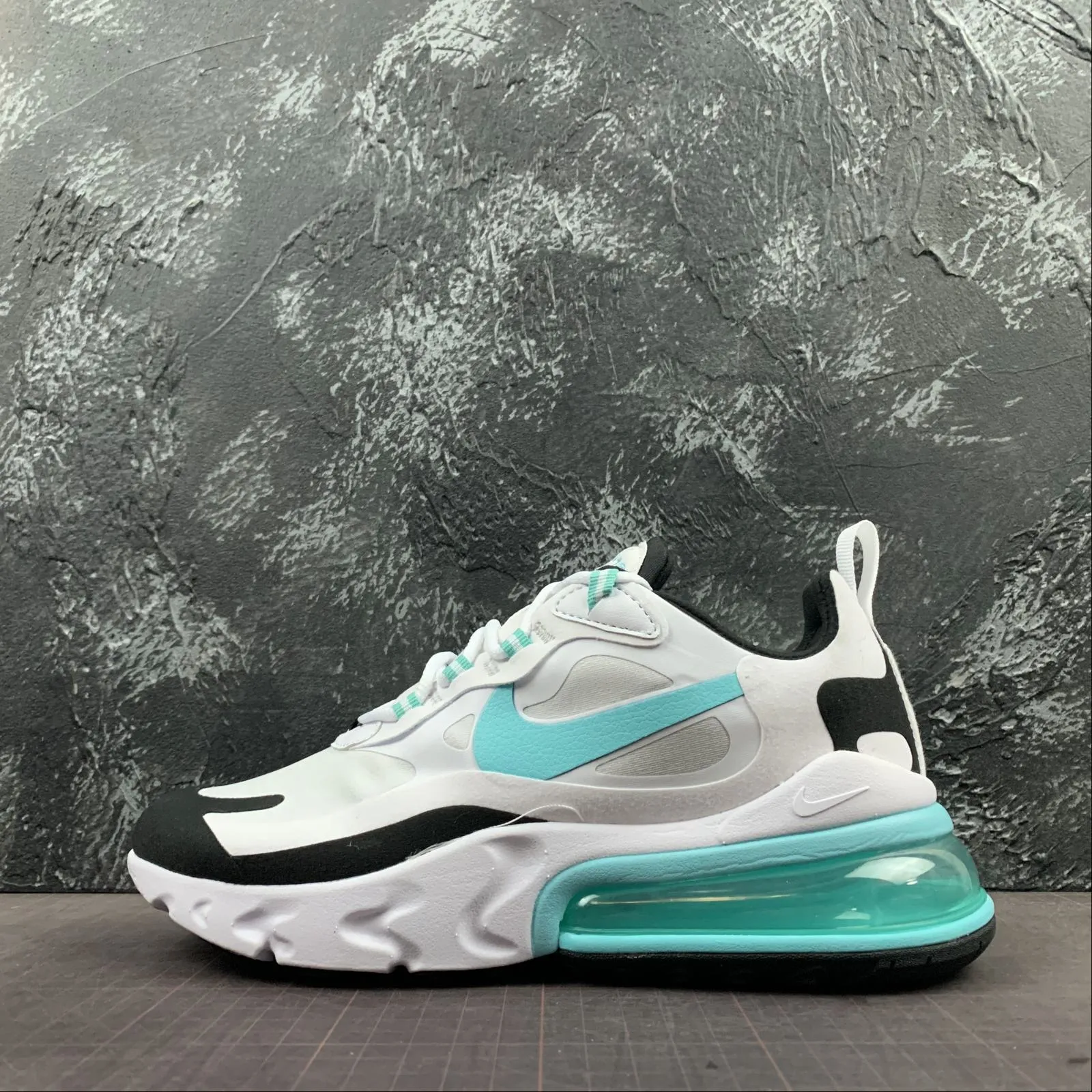 Air Max 270 React Photon Dust Aurora Green-White CJ0619-001 fast - paced shoes Fast Recovery
