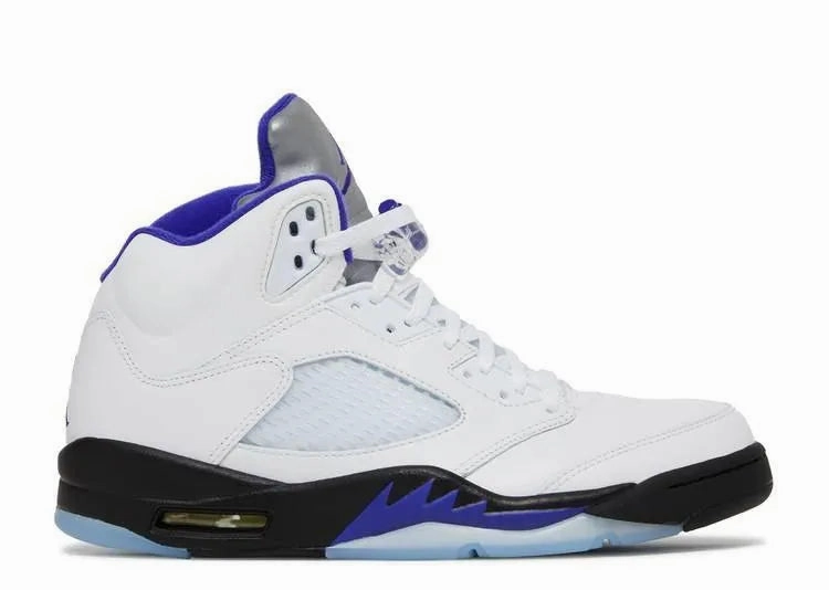 Air Jordan 5 Dark Concord Jump Cushioning Impact Resistant Chassis