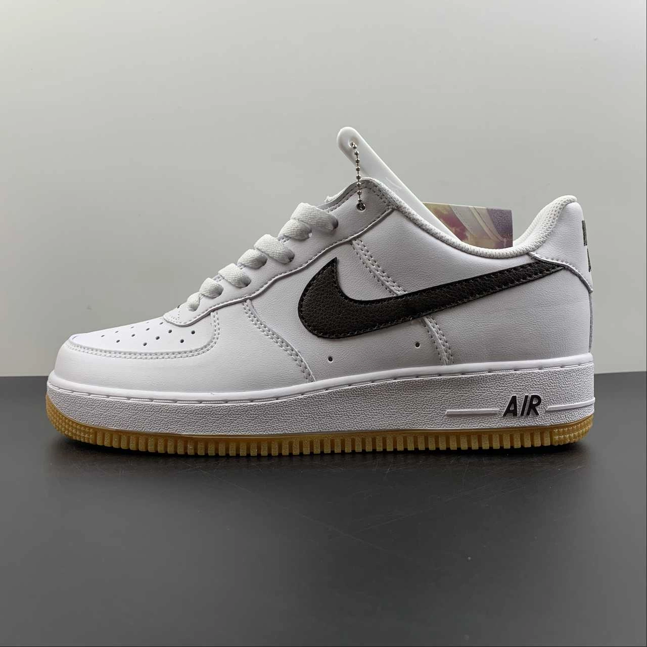 Air Force 1 07 Low Dark White Brown DM0576-100 Breath Panel