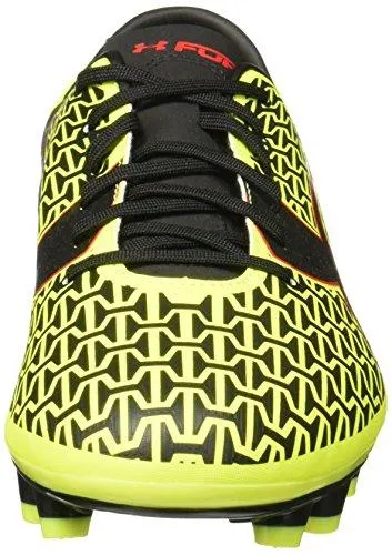 Ua Cf Force 2.0 Fg HighVis Yellow/Rocket Red/Black Sneaker 11 D M