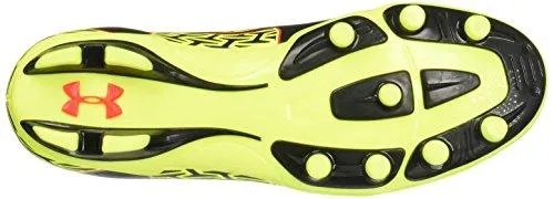 Ua Cf Force 2.0 Fg HighVis Yellow/Rocket Red/Black Sneaker 11 D M